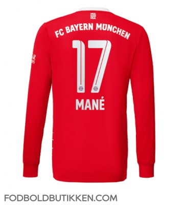 Bayern Munich Sadio Mane #17 Hjemmebanetrøje 2022-23 Langærmet